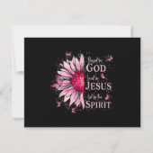 神賛美に愛される – イエズピンクヒマワリ 出欠カード (裏面)