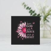 神賛美に愛される – イエズピンクヒマワリ 招待状 (スタンド正面)