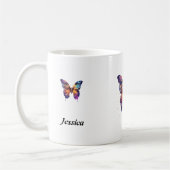 神賛美に愛され,イエスに愛され,霊に導かれる コーヒーマグカップ (左)