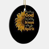 神賛美に愛され、霊Suに導かれる セラミックオーナメント (右)