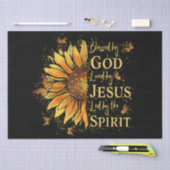 神賛美に – イエスに愛されるヒマワリ 薄葉紙 (クラフト)