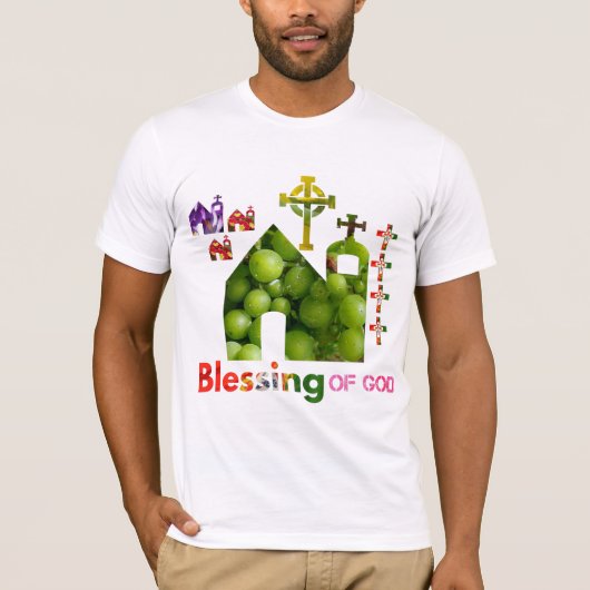 神賛美の Tシャツ (正面)