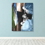 神遊は二 キャンバスプリント (インサイチュ (ウッドフロア))