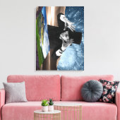 神遊は二 キャンバスプリント (インサイチュ (リビング))