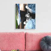 神遊は二 キャンバスプリント (インサイチュ (リビング))