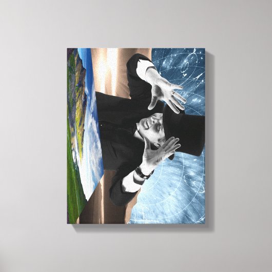 神遊は二 キャンバスプリント (正面)