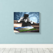 神遊は二 キャンバスプリント (インサイチュ (ウッドフロア))