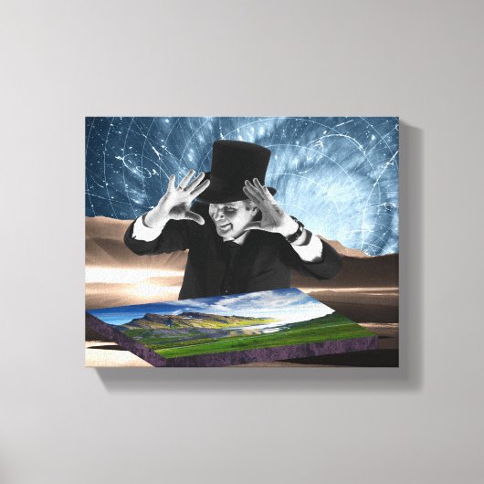 神遊は二 キャンバスプリント (正面)