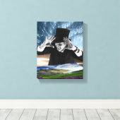 神遊は二 キャンバスプリント (インサイチュ (ウッドフロア))