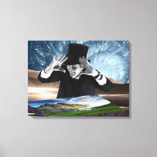 神遊は二 キャンバスプリント (正面)