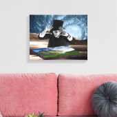 神遊は二 キャンバスプリント (インサイチュ (リビング))