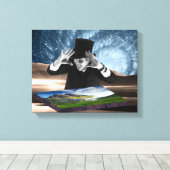 神遊は二 キャンバスプリント (インサイチュ (ウッドフロア))