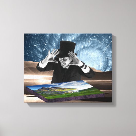 神遊は二 キャンバスプリント (正面)