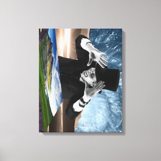 神遊は二 キャンバスプリント (正面)