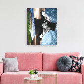 神遊は二 キャンバスプリント (インサイチュ (リビング))