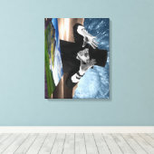 神遊は二 キャンバスプリント (インサイチュ (ウッドフロア))