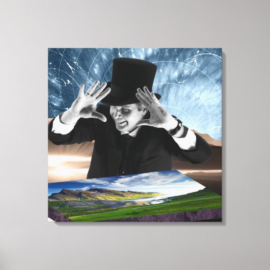 神遊は二 キャンバスプリント (正面)