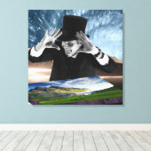 神遊は二 キャンバスプリント (インサイチュ (ウッドフロア))