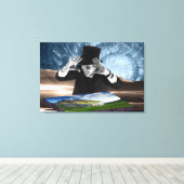 神遊は二 キャンバスプリント (インサイチュ (ウッドフロア))