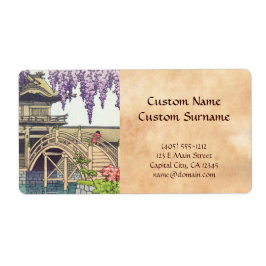 神道とその建築、亀戸橋川瀬 ラベル