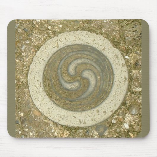 神道の三位一体のマウスパッド マウスパッド (正面)