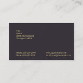 神道の名刺 名刺 (裏面)