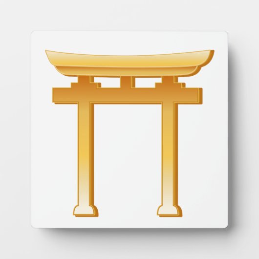 神道シンボル フォトプラーク (正面)