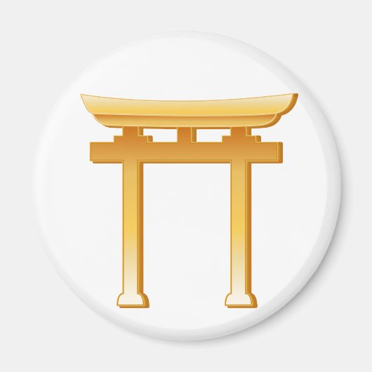 神道シンボル マグネット (正面)