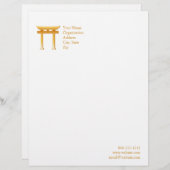 神道シンボル レターヘッド (正面/裏面)