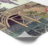 神道建築亀戸橋川瀬 ポスター (角)