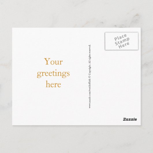 神道鳥居 ポストカード (裏面)