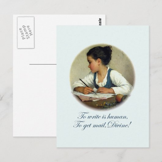 神郵便 ポストカード (正面/裏面)