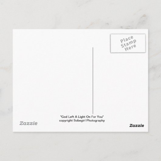 神離れの光 ポストカード (裏面)