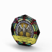 神霊のステンドグラスの確認RCIA フォトブロック (右)