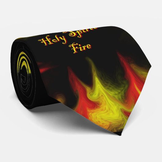 神霊の火のタイ ネクタイ (ロール)
