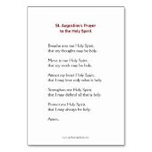 神霊の祈りの言葉カード テーブルナンバー (裏面)