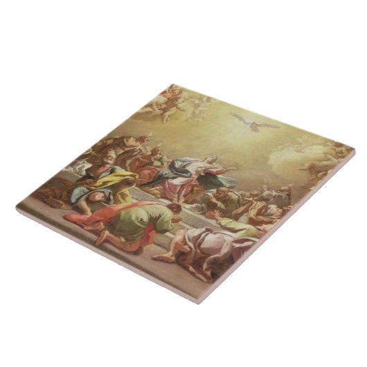 神霊の降下 タイル (側面)