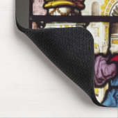 神霊を見ている寺院のサイモン マウスパッド (コーナー)