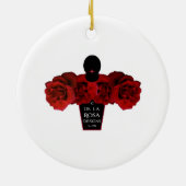 神霊を象徴している鳩 セラミックオーナメント (裏面)