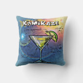 神風カクテル(12#3ドリンクレシピセット) クッション (裏面)