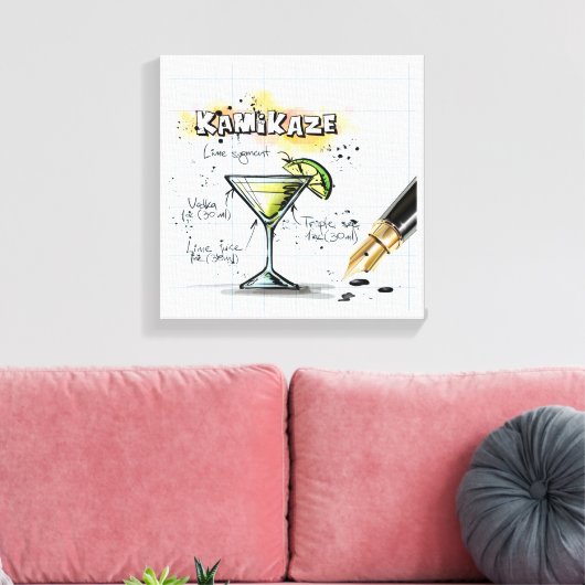 神風 キャンバスプリント (インサイチュ (リビング))