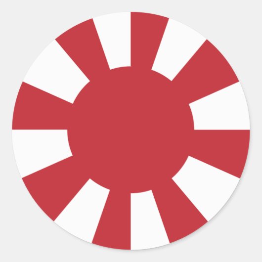 神風(神風) ラウンドシール (正面)