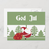 神7月サンタ シーズンポストカード (正面/裏面)