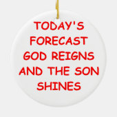 神 セラミックオーナメント (裏面)