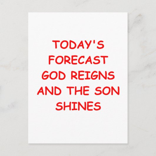 神 ポストカード (正面)