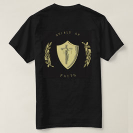 神-信頼の盾の装甲 Tシャツ