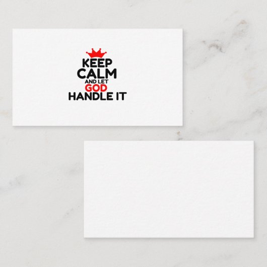 神 名刺 (正面/裏面)