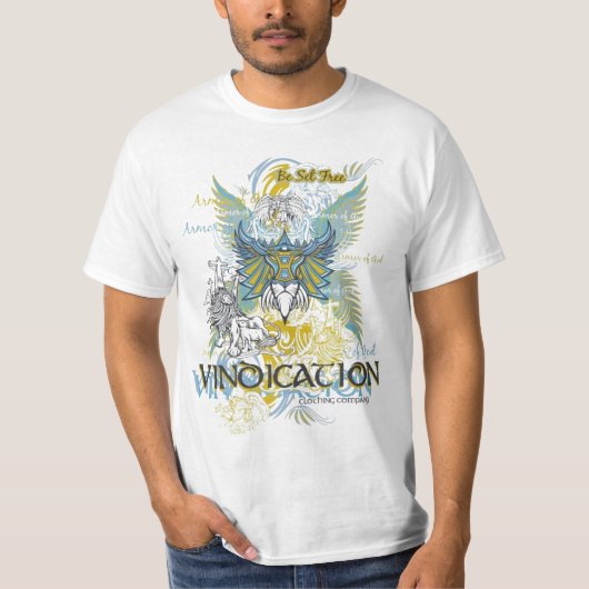 神-基本的なワイシャツの装甲 Tシャツ (正面)