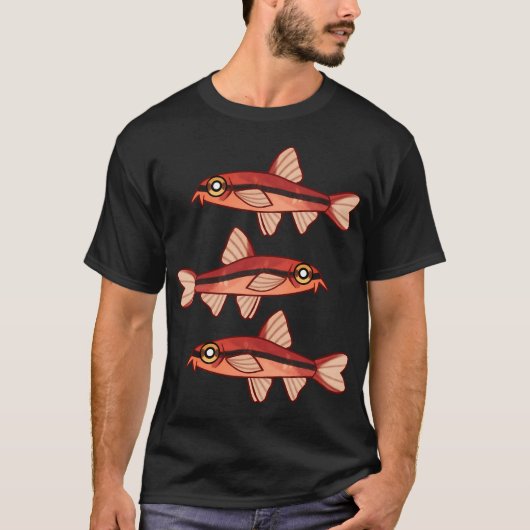神+家族+釣り / フィッシング Tシャツ (正面)