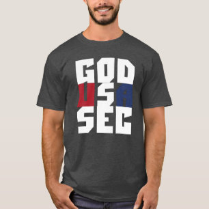 神、米国、SEC Tシャツ